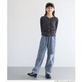 デニムサイドカットダメージパンツ | coca | 詳細画像5 