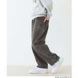 デニムワイドパンツ(36-260533302-10) | coca | 詳細画像3 