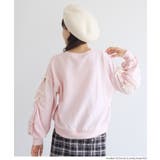 シャーリング肩あきスウェットトップス | coca | 詳細画像11