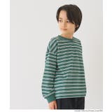 ボーダーロングTシャツ | coca | 詳細画像3 