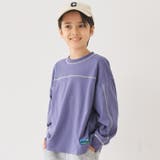 配色ステッチビッグTシャツ | coca | 詳細画像1 