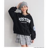 裏起毛ワッペンスウェットトップス(36-260611201-19) | coca | 詳細画像12