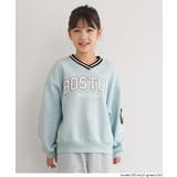 裏起毛ワッペンスウェットトップス(36-260611201-19) | coca | 詳細画像2