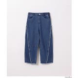 デニムフリンジバレルレッグパンツ(36-260634203-20) | coca | 詳細画像17 