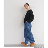 デニムフリンジバレルレッグパンツ(36-260634203-20) | coca | 詳細画像6 