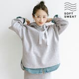 \26aw新色登場/ソフトスウェットリボンパーカー【高橋愛様着用】 | coca | 詳細画像1