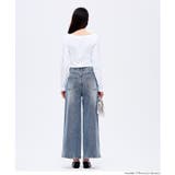 【26ss】ムーヴデニムワイドパンツ | coca | 詳細画像15 