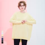 クルーネックニットチュニック | coca | 詳細画像1 