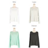 〈予約開始〉〈26ss新色登場〉シアージョーゼットオーバーTシャツ | coca | 詳細画像20 