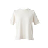 [White] | 〈26ss新色登場〉薄手ニットでキレイめにもカジュアルにも◎ サマーニットトップ… | coca