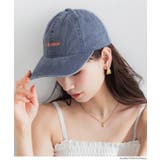 ［Navy］ | こなれ感をプラスする、ウォッシュドロゴキャップ | coca