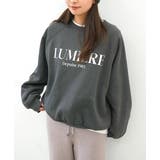 裏起毛ラグランロゴスウェット | coca | 詳細画像30 