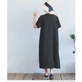 \新色登場/エンボス加工Aラインワンピース | coca | 詳細画像16