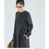 フレアシルエットで女性らしく、エンボスAラインワンピース | coca | 詳細画像14 