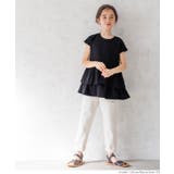 キッズ エンボス二段フリルトップス | coca | 詳細画像12 