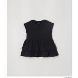 キッズ エンボス二段フリルトップス | coca | 詳細画像15 