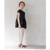 キッズ エンボス二段フリルトップス | coca | 詳細画像10 