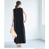 【新色追加！】エンボス加工マキシ丈ノースリーブワンピース | coca | 詳細画像20 