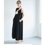 【新色追加！】エンボス加工マキシ丈ノースリーブワンピース | coca | 詳細画像22 