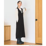 エンボスVネックワンピース | coca | 詳細画像10 