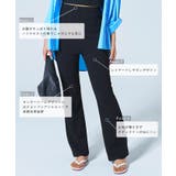 エンボス加工セミフレアパンツ | coca | 詳細画像6