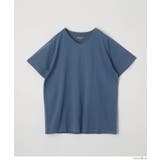 コットンレギュラーフィットVネックTシャツ | coca | 詳細画像13 