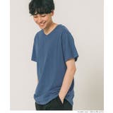 コットンレギュラーフィットVネックTシャツ | coca | 詳細画像8 