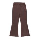 ピーチスウェードプリーツフレアパンツ | coca | 詳細画像4