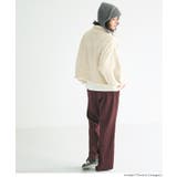 WEB限定でブラック・ミックス柄が新登場！ハーフジップボアブルゾン | coca | 詳細画像11 