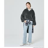 WEB限定でブラック・ミックス柄が新登場！ハーフジップボアブルゾン | coca | 詳細画像12 