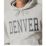 メンズ裏起毛オーバーシルエットワッペンプリントパーカー | coca | 詳細画像6