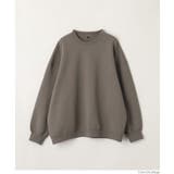 ［Dk.Beige］ | コットンダンボールワイドプルオーバー | coca