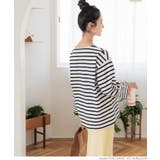 ボーダースリットTシャツ | coca | 詳細画像5