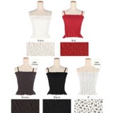 OUT BRA カップ付きシャーリングキャミ | coca | 詳細画像20