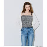 \26ssさらに新色登場!/OUT BRA カップ付きシャーリングキャミ | coca | 詳細画像8