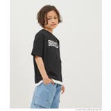 キッズ ボーイズ 天竺裾レイヤードプリント付きTシャツ | coca | 詳細画像12 
