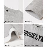 キッズ ボーイズ 天竺裾レイヤードプリント付きTシャツ | coca | 詳細画像14 