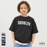 キッズ ボーイズ 天竺裾レイヤードプリント付きTシャツ | coca | 詳細画像1 