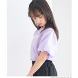 パフスリーブロゴトップス キッズ | coca | 詳細画像4 