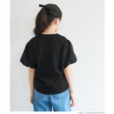 パフスリーブロゴトップス キッズ | coca | 詳細画像7 