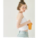 OUT BRA カップ付き肩紐キャミソール | coca | 詳細画像7