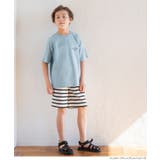 キッズ ボーイズ ヨーク切替バックプリントTシャツ | coca | 詳細画像4 