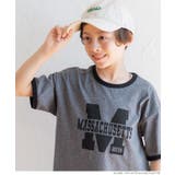 キッズ ボーイズ カレッジリンガー半袖Tシャツ | coca | 詳細画像9 