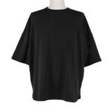 ［Black］ | メンズイージーケアプレーティングテールカットTシャツ | coca