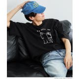 メンズベアイラストプリント半袖Tシャツ | coca | 詳細画像8