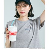 ［Lt.gray］ | レギュラーウェイトシンプルロゴTシャツ | coca