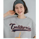 ［Lt.gray］ | 【新色追加！】レギュラーウェイトロールアップロゴTシャツ | coca