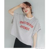 ［Border］ | 【新色追加！】レギュラーウェイトロールアップロゴTシャツ | coca