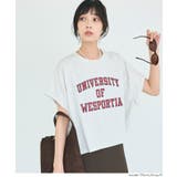 \26ss新色登場/レギュラーウェイトロールアップロゴTシャツ | coca | 詳細画像4