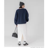 バルキー裏起毛カレッジスウェットトップス レディース | coca | 詳細画像11 